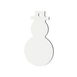 Zawieszka-ozdoba choinkowa bałwanek  MDF Sublimacja Termotransfer