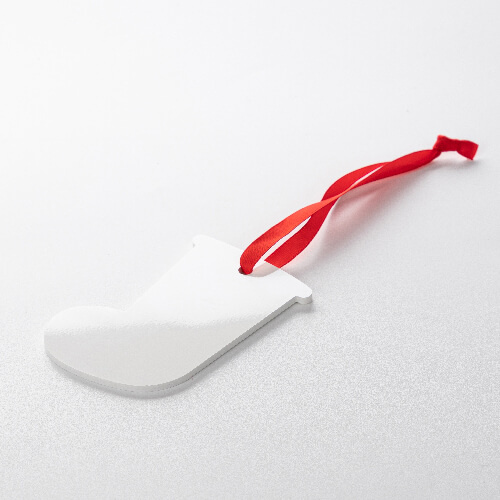 Zawieszka plastikowa do sublimacji - skarpeta