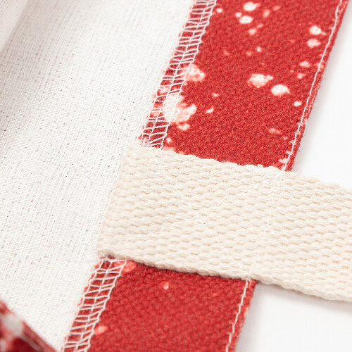 Torba na ramię Bleached Starry Red do sublimacji