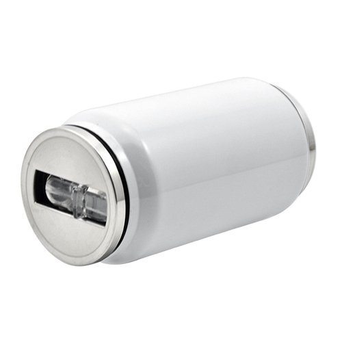 Bidon - puszka na napoje 300 ml ze słomką do sublimacji - biały