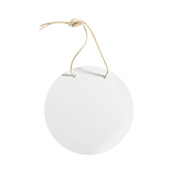 Zawieszka na drzwi z aluminium do sublimacji - koło Ø 30 cm