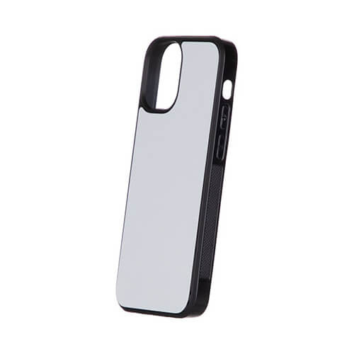 iPhone 12 Mini etui czarne gumowe do sublimacji
