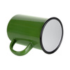 Kubek emaliowany 450 ml do sublimacji - zielony