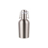 Growler - metalowa butelka na piwo 1000 ml do sublimacji - srebrna