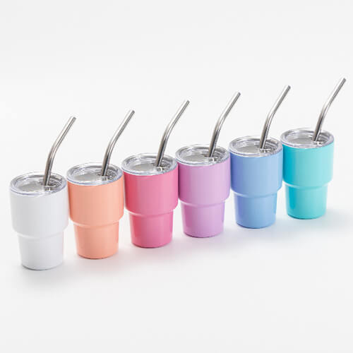 6 kieliszków do shotów do sublimacji - mix kolorów