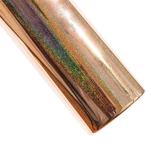 Kubek 600 ml ze słomką do sublimacji - metalizowany złoty z brokatem