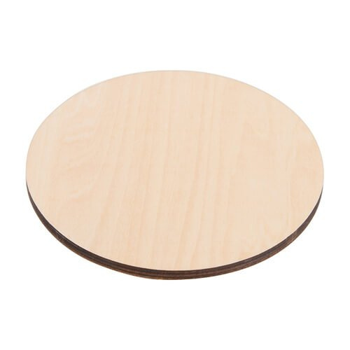 Podkładka pod kubek ze sklejki do sublimacji - koło