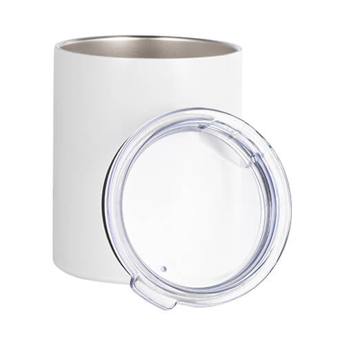 Kubek metalowy 300 ml do sublimacji - biały