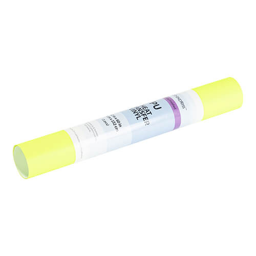 Folia flex - neonowa żółta matowa