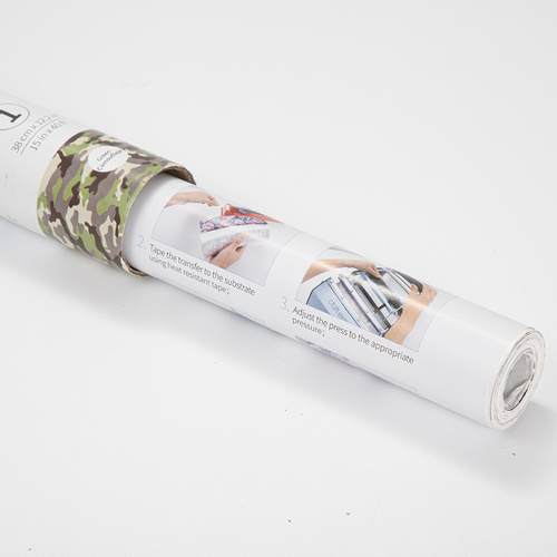 Folia do hydrosublimacji Craft Express - Green Camouflage