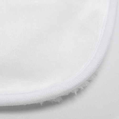 Kocyk z mikrofibry i polaru arktycznego z kapturem 150 x 130 cm do sublimacji - biały