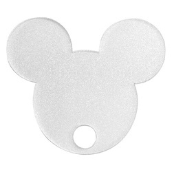 Akrylowa plakietka imienna do kubka 1200 ml z brokatem do sublimacji - Mickey