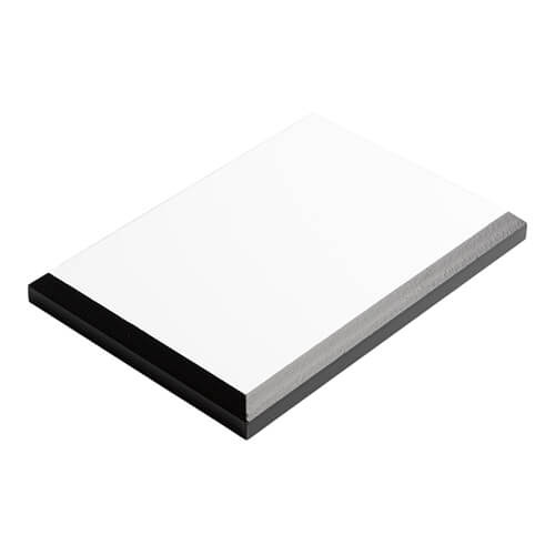 Ramka z MDF-u z czarną krawędzią do sublimacji - 15,3 x 20,3 cm