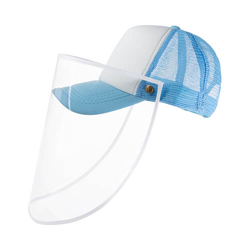 Czapka do przyłbicy do sublimacji - błękitna