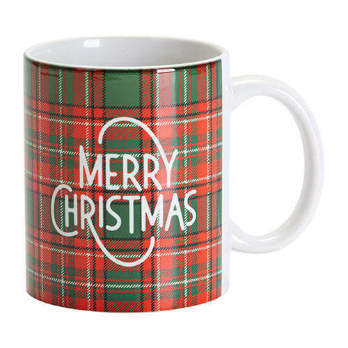 Arkusz transferowy Xmas Plaid 1 30,5 x 11,4 cm - 4 szt.