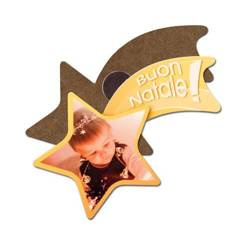 Foto ramka MDF z magnesem - kometa -  Sublimacja Termotransfer