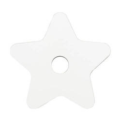 Plakietka imienna z płyty pilśniowej do kubka 1200 ml do sublimacji - gwiazda