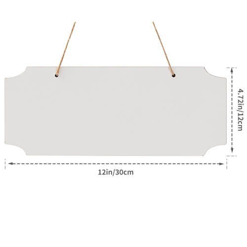 Zawieszka na drzwi z MDF-u do sublimacji - rozeta