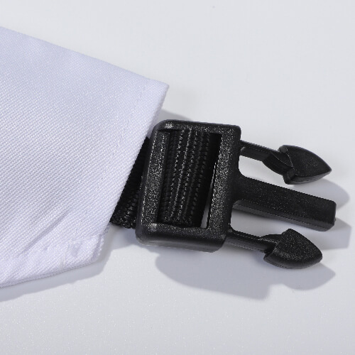 Czarna obroża z bandaną dla zwierząt do sublimacji