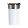 Kubek ze stali nierdzewnej 400 ml z pokrywką z klapką do sublimacji - biały