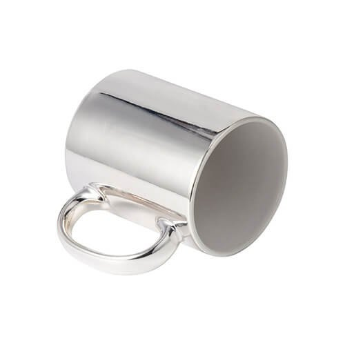 Kubek 330 ml do sublimacji - srebrny