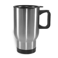 Kubek Termiczny Srebrny Sublimacja Termotransfer