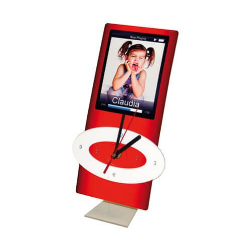 Zegar stojący z MDF - iPod - Sublimacja Termotransfer