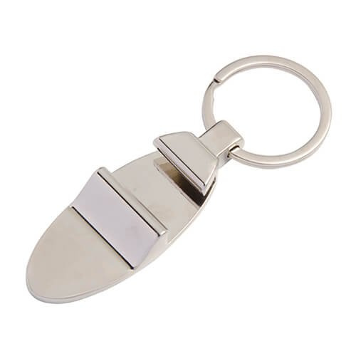 Brelok metalowy - otwieracz do butelek do sublimacji - owal