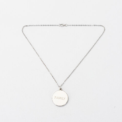 Okrągły medalion do sublimacji - Family