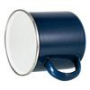 Kubek metalowy 360 ml do termotransferu - granatowy