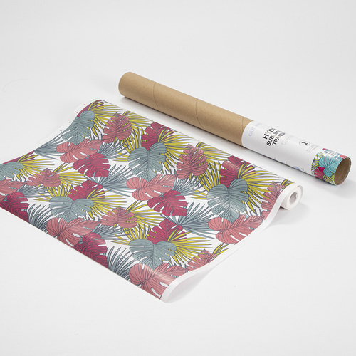 Folia do hydrosublimacji Craft Express - Red Tropic Leaves