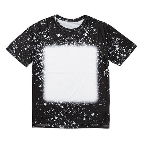 Koszulka Cotton-Like Bleached Starry Black do sublimacji