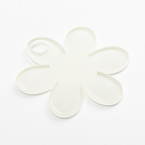 Akrylowa plakietka imienna do kubka 1200 ml do sublimacji - kwiatek