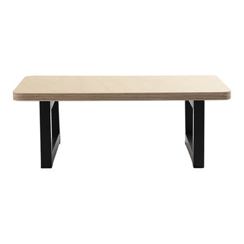 Stołek dziecięcy ze sklejki z metalowymi nóżkami do sublimacji