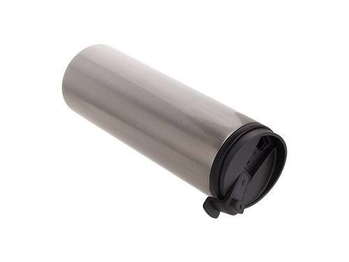 Bidon 500 ml ze stali nierdzewnej - srebrny