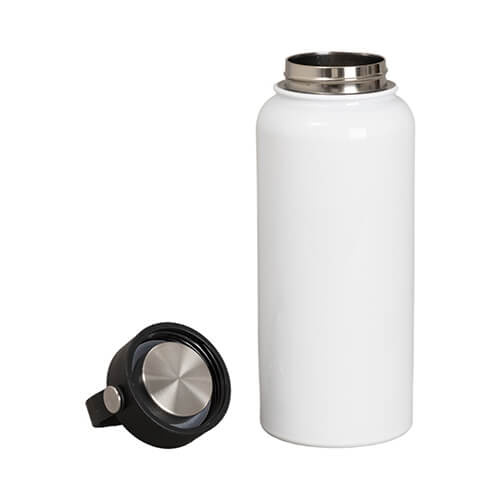 Bidon - butelka na napoje 950 ml z rączką do sublimacji - biała