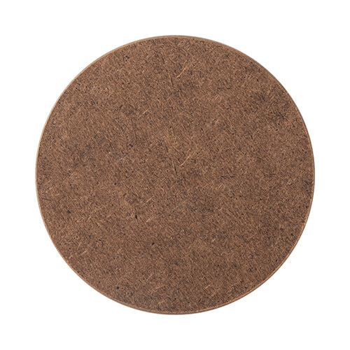 Podkładka pod kubek z płyty pilśniowej do sublimacji - Ø 9,5 cm