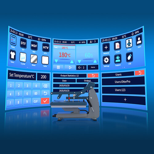 Prasa płaska Otter Ultra Heat Press G1