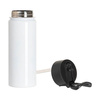 Bidon - butelka na napoje 800 ml ze składaną rączką do sublimacji - biała