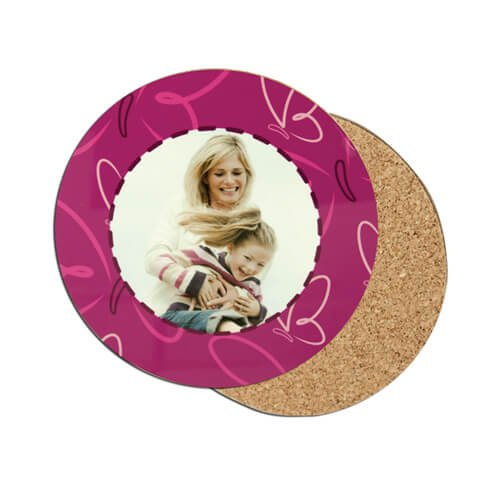 Okrągła podkładka pod kubek Ø 10 cm z MDF-u do sublimacji