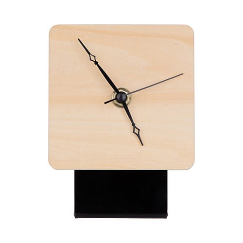 Zegar stojący ze sklejki 10 x 10 cm do sublimacji
