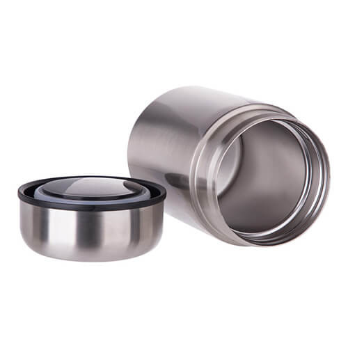 Termos ze stali nierdzewnej 380 ml - srebrny