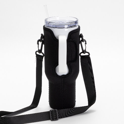 Neoprenowa nakładka z paskiem na tumbler do sublimacji
