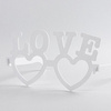 Okulary z filcu do sublimacji - love