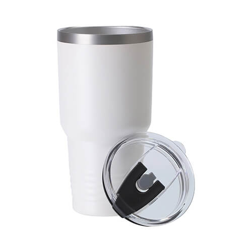 Kubek 900 ml ze stali nierdzewnej do sublimacji - biały matowy