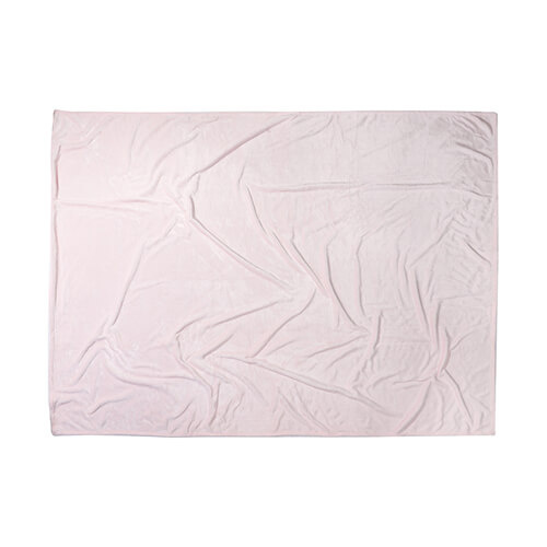 Kocyk Minky 203 x 152 cm do sublimacji - różowy