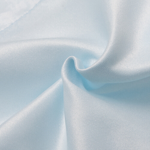 Worek z satyny 9 x 14 cm do sublimacji - błękitny