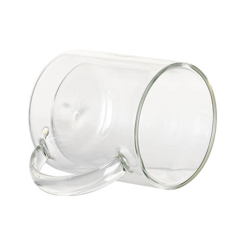 Kubek szklany 330 ml z podwójnymi ściankami do sublimacji