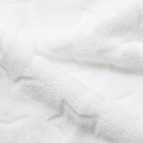 Kocyk Minky z gwiazdkami do sublimacji - biały