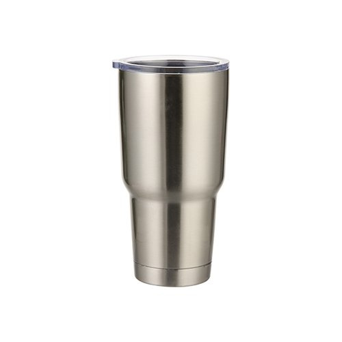 Tumbler termiczny 850 ml do sublimacji - srebrny